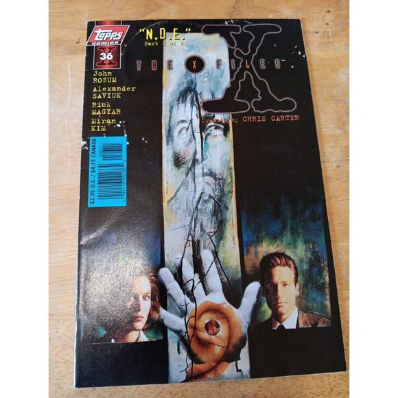 N.D.E. THE X FILES #36 TOPPS COMICS - Picture 1 of 2